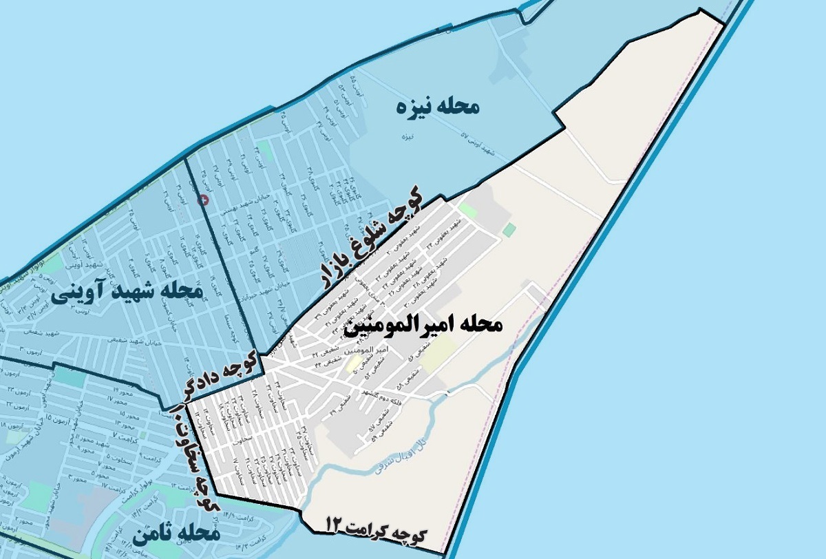 محله امیرالمؤمنین (ع)؛ یادگار قلعه روحآباد محله امیرالمؤمنین (ع)؛ یادگار قلعه روحآباد