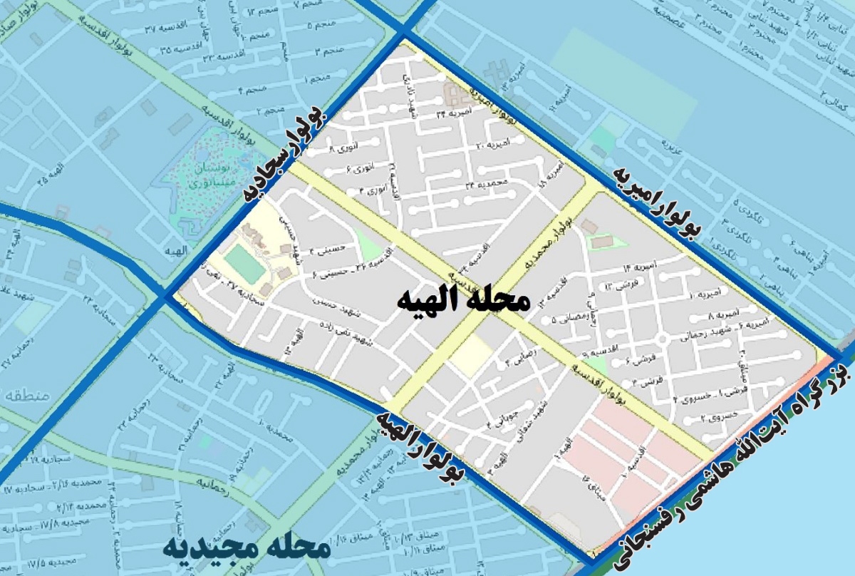 محله الهیه؛ پرچمدار منطقه ۱۲ است محله الهیه؛ پرچمدار منطقه ۱۲ است