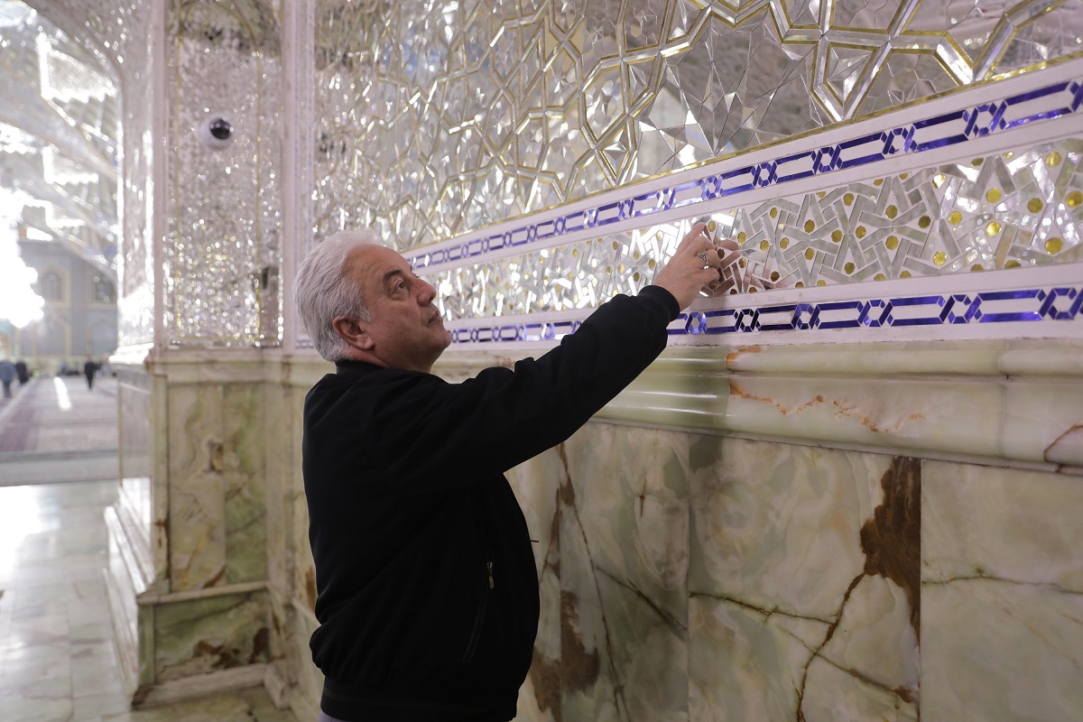 ۴۰ سال معماری پر برکت محسن صباغیان‌طوسی در حرم‌رضوی