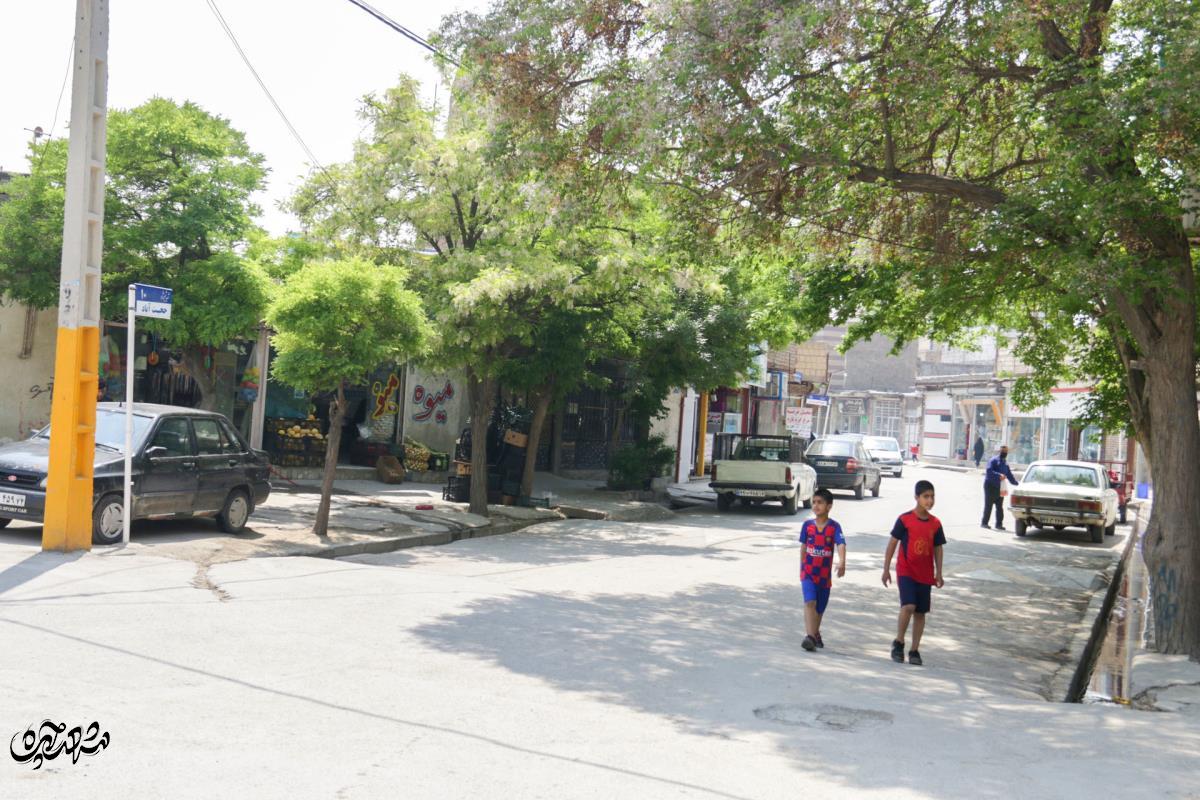 خیابان حجت‌آباد قبلا یک روستا بود
