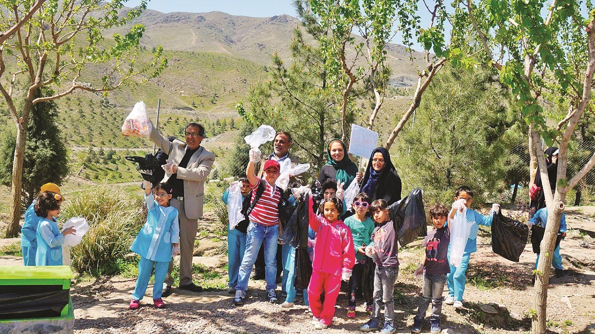 قدمهای سبز محمد رضوانی، فعال محیط زیست قدمهای سبز محمد رضوانی، فعال محیط زیست