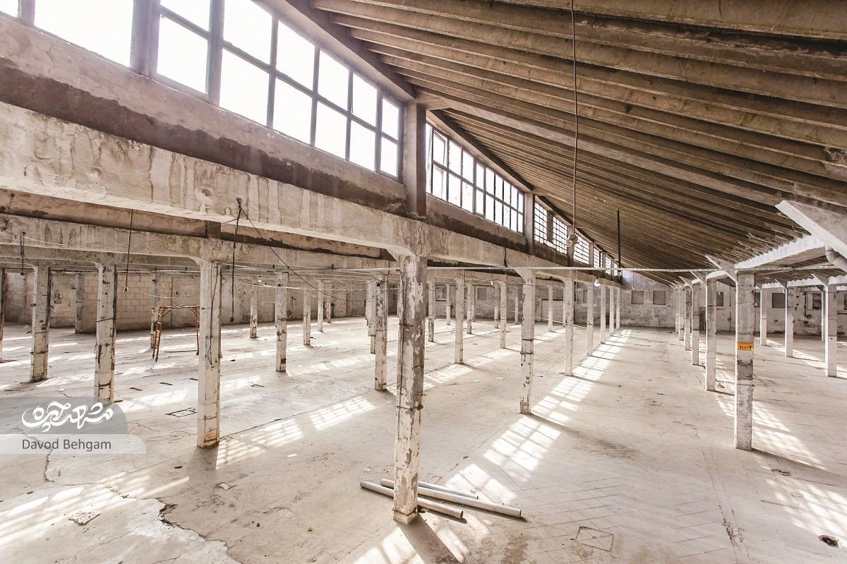 نگاهی به کارخانه نخریسی نگاهی به کارخانه نخریسی