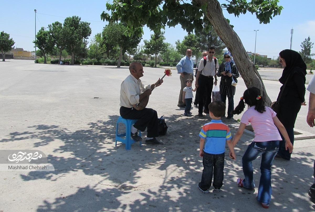 ۲۰ سال نوازندگی ابراهیم قویدل درجوار آرامگاه فردوسی