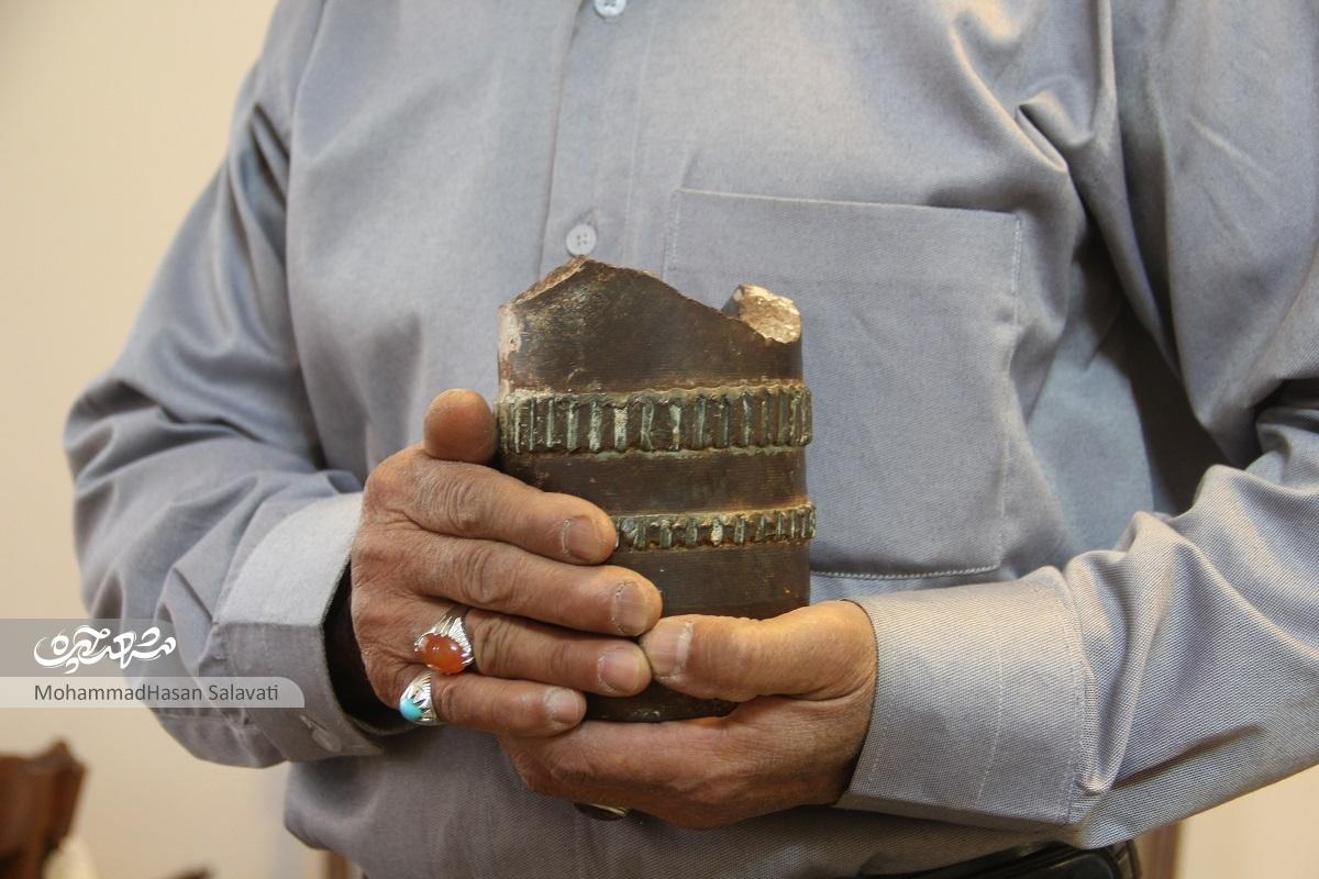 ناخدادوم، فریدون لنگرا، ۸ سال حضور در مناطق جنگی از افتخارات اوست