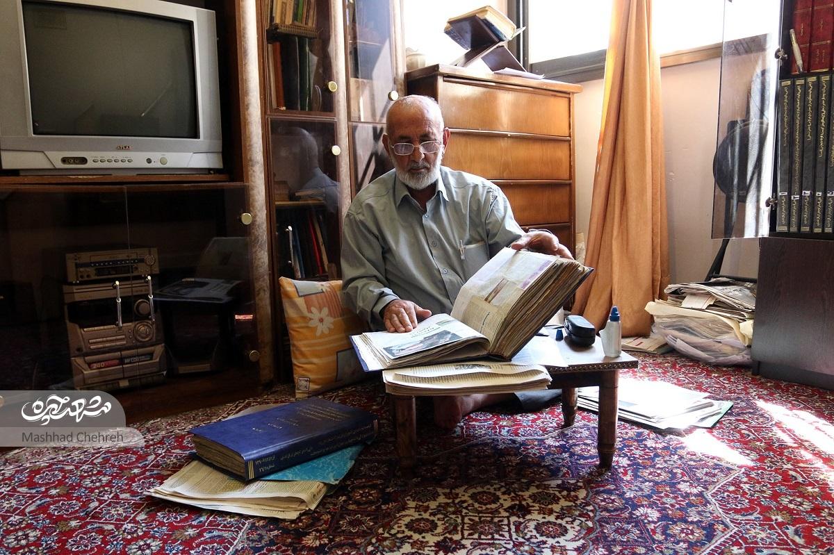 علیاصغر تجعفری کلکسیوندار مطبوعات است علیاصغر تجعفری کلکسیوندار مطبوعات است