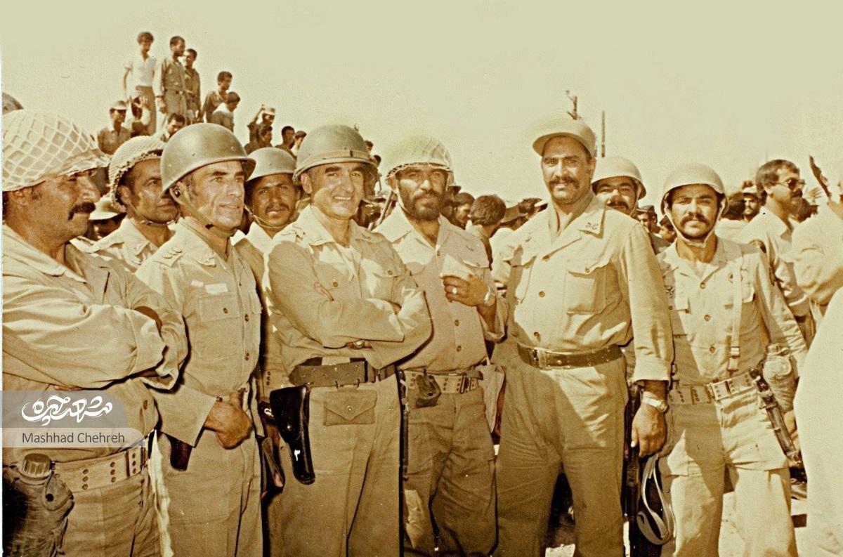 سرهنگ «محمدمهدی فرمنش» فرمانده تیپ 3 لشکر 77 که حصر آبادان را شکست