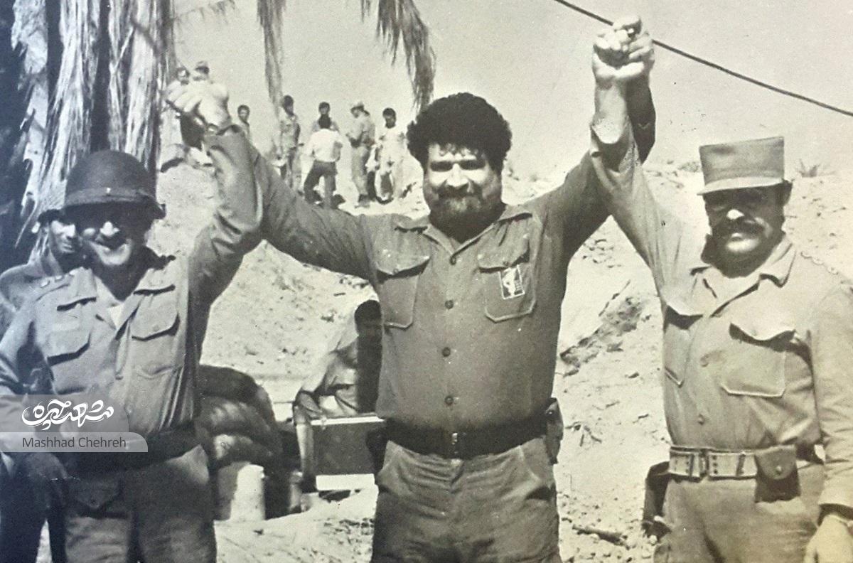 سرهنگ «محمدمهدی فرمنش» فرمانده تیپ 3 لشکر 77 که حصر آبادان را شکست