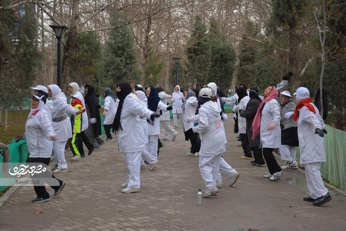 «نشاط» بزرگترین گروه ورزشی کشور در بوستان ملت است