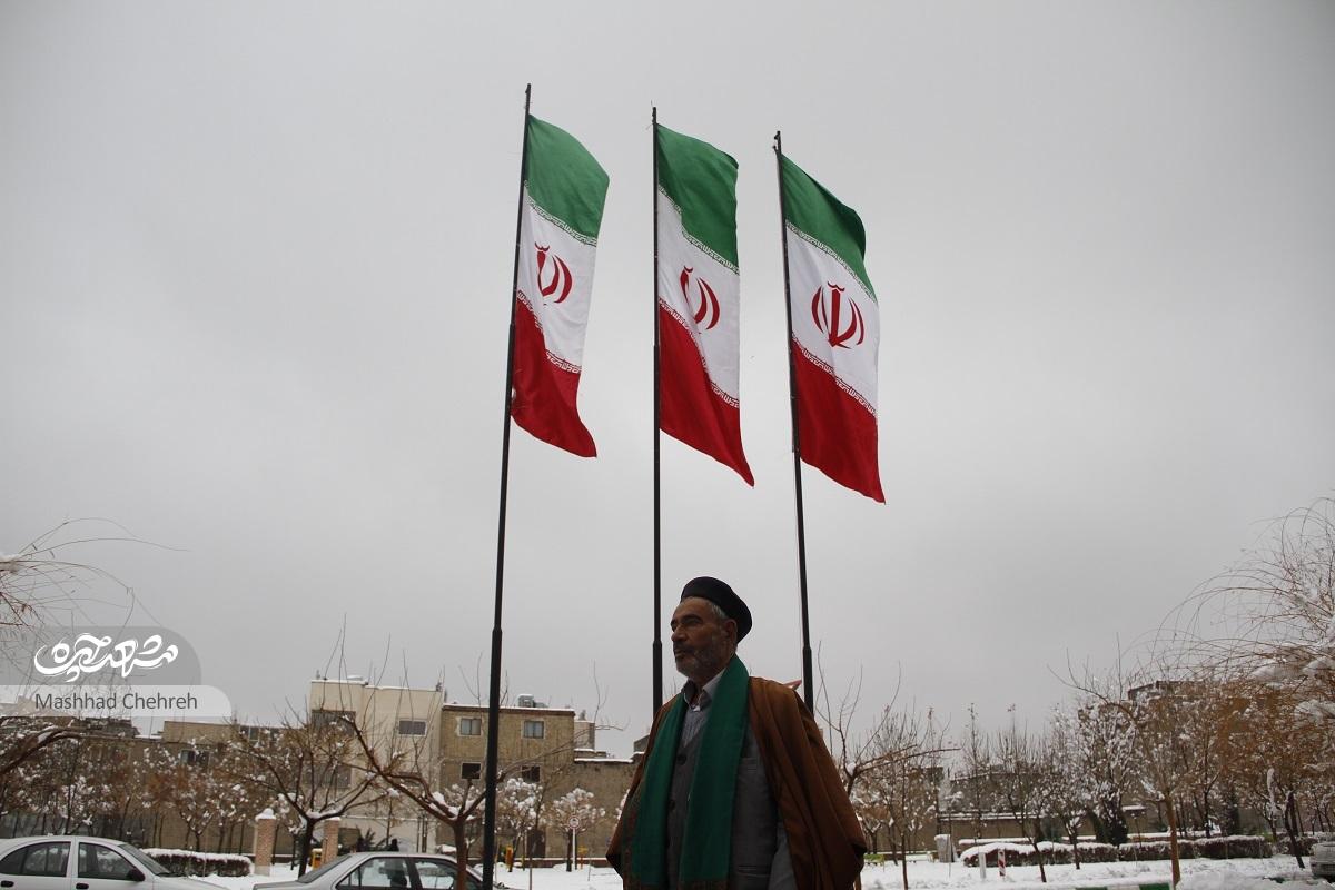 سیدمهدی بامشکی، مداح و مبارزه انقلابی است