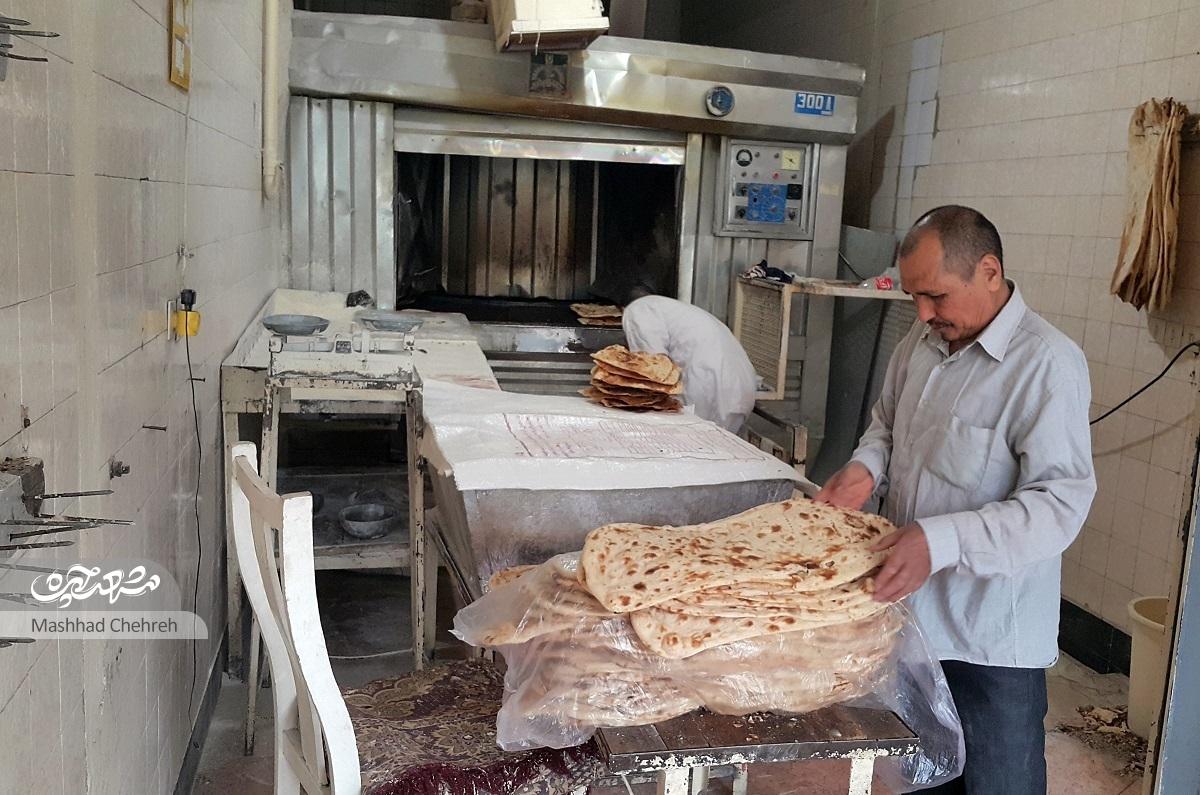 اوستا محمد از ۱۴ سالگی شاطری می‌کند