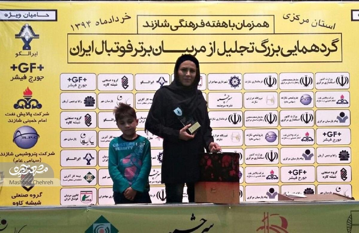 نازنین، «خانم گل» فوتسال استان است نازنین، «خانم گل» فوتسال استان است