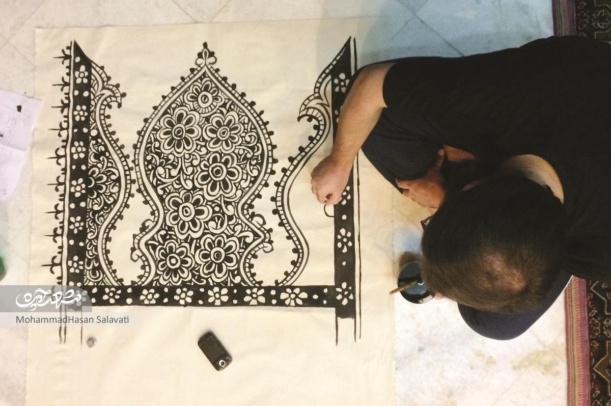 نگارگر کتیبه دل