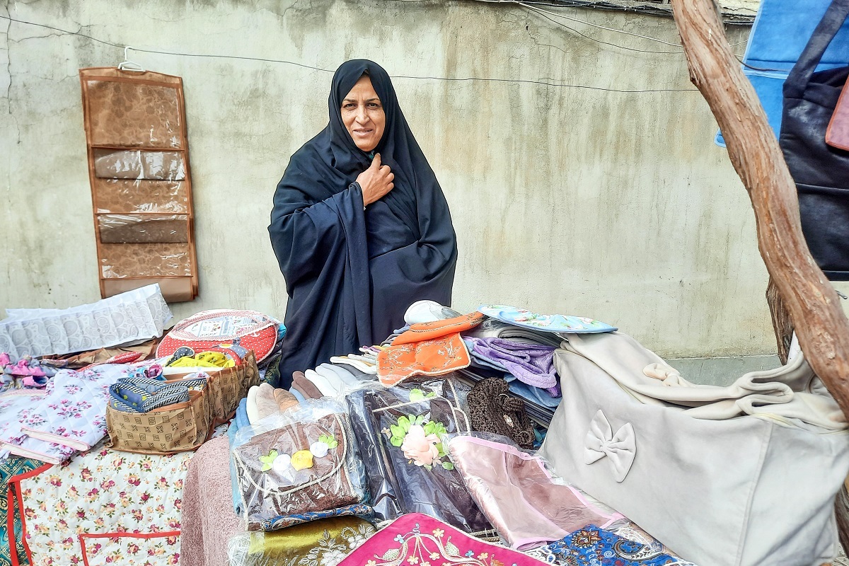 توانمندسازی بانوان در  بازارچه ۱۷ شهریور