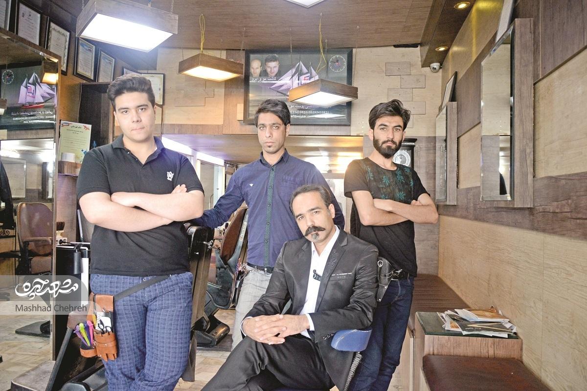 تلفیق هنر و آرایشگری در پیکر آرایشگر محله گاز تلفیق هنر و آرایشگری در پیکر آرایشگر محله گاز