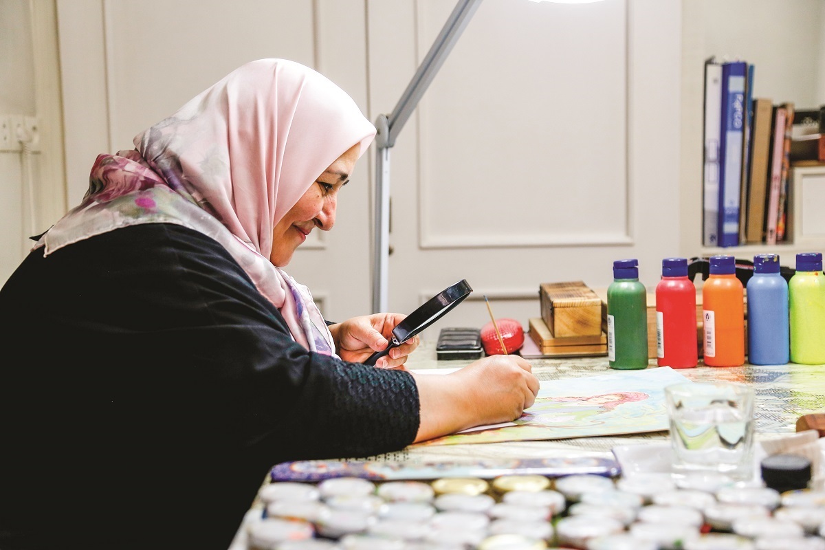 روایت بانوی هنرمند  نگارگر  داستان‌های رومی