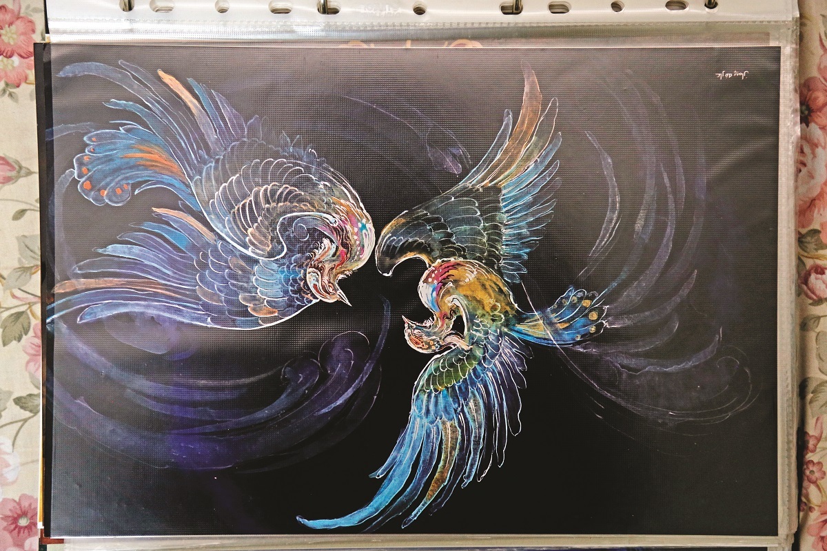 روایت بانوی هنرمند  نگارگر  داستان‌های رومی