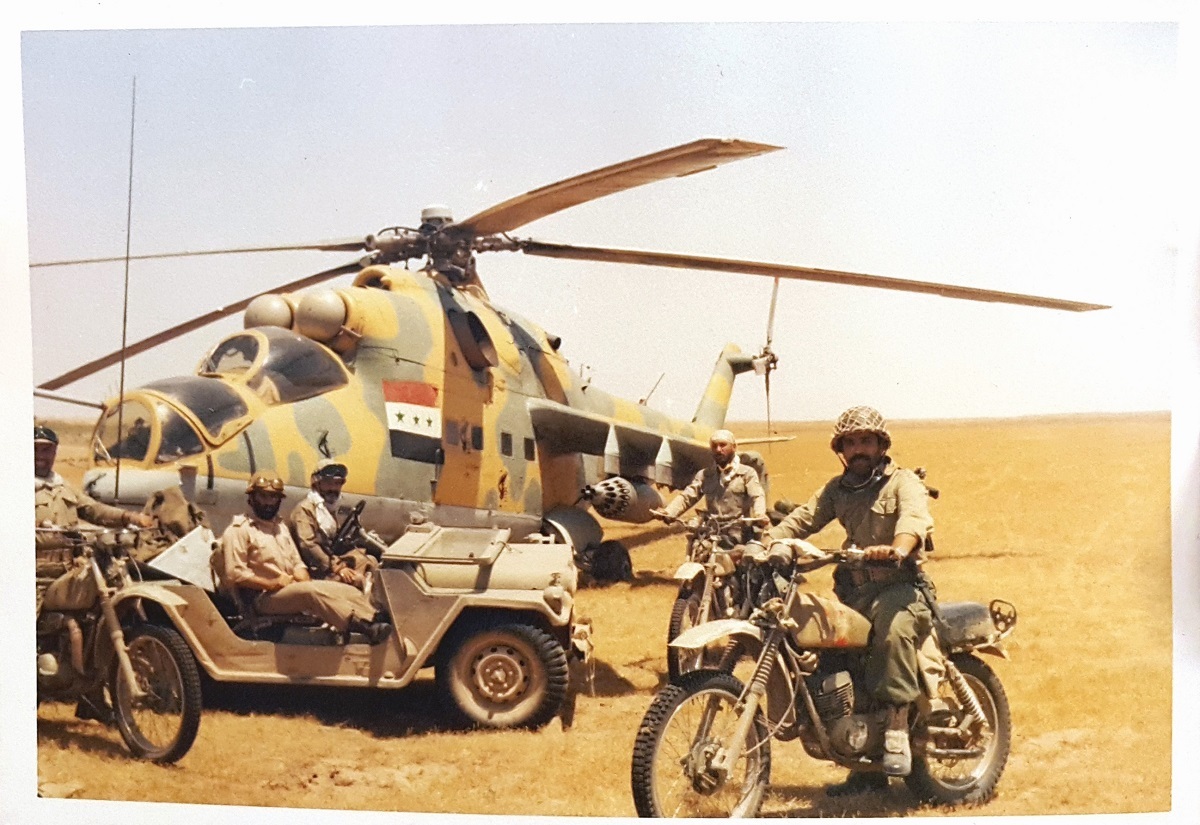 غنیمت گرفتن سرهنگ اسماعیل یزدی‌نژاد از بعثی‌ها