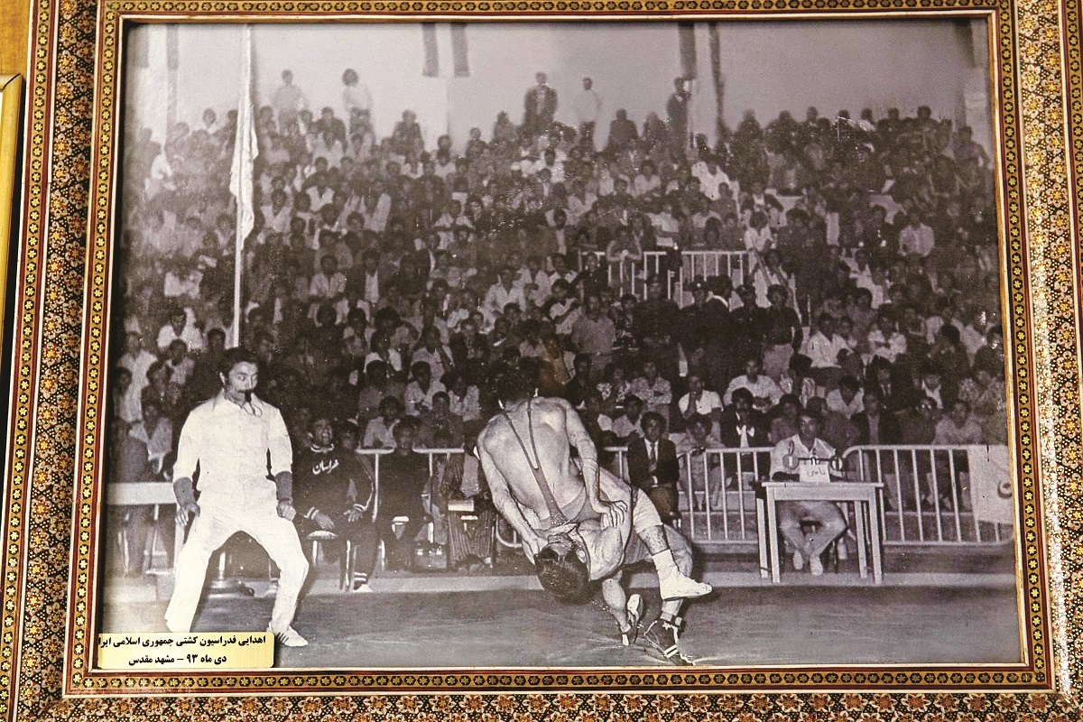 قهرمان کشتی فرنگی جهان کلکسیون افتخارهایش را در موزه شخصی اش نگهداری می‌کند