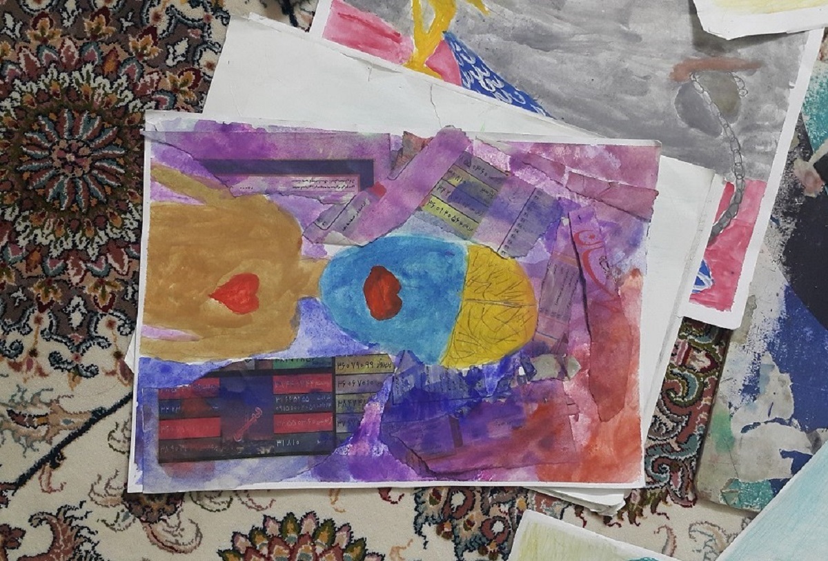 آیلر دارابی از معلولیت تا بالندگی در نقاشی آیلر دارابی از معلولیت تا بالندگی در نقاشی