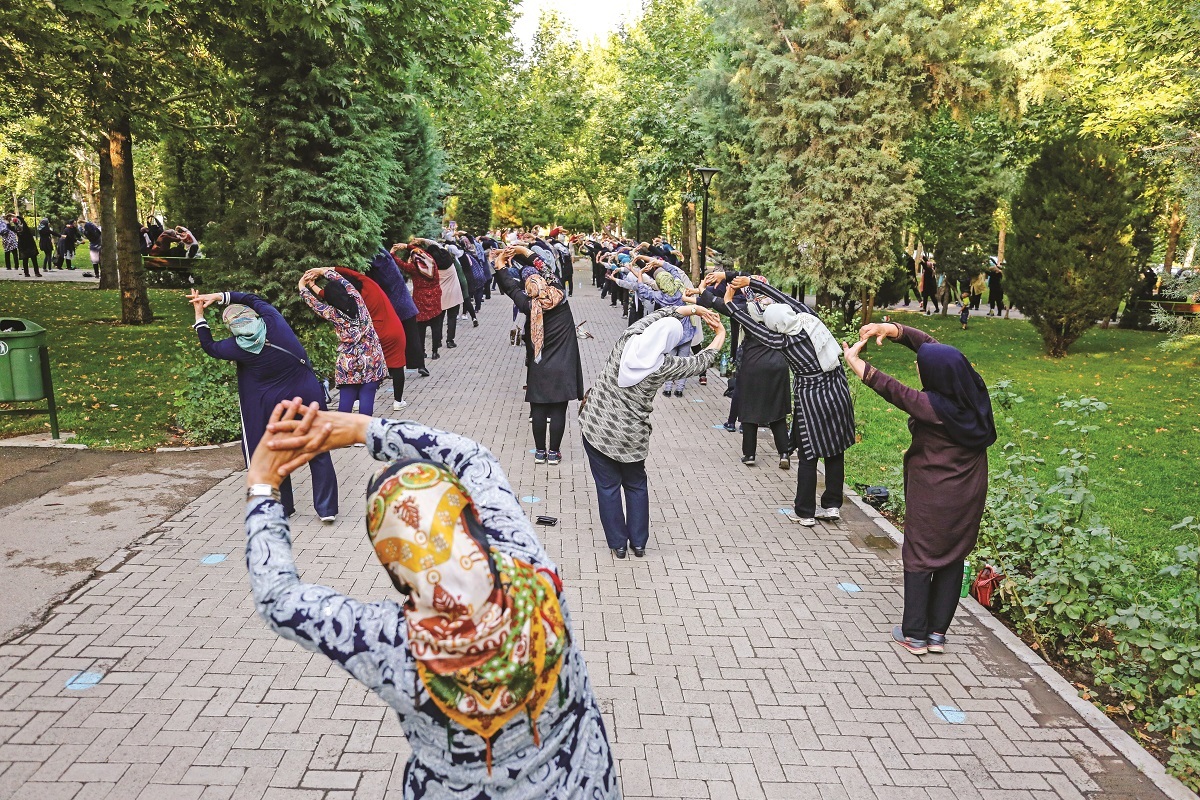 خادمی که مربی موفقترین گروه ورزش همگانی است خادمی که مربی موفقترین گروه ورزش همگانی است