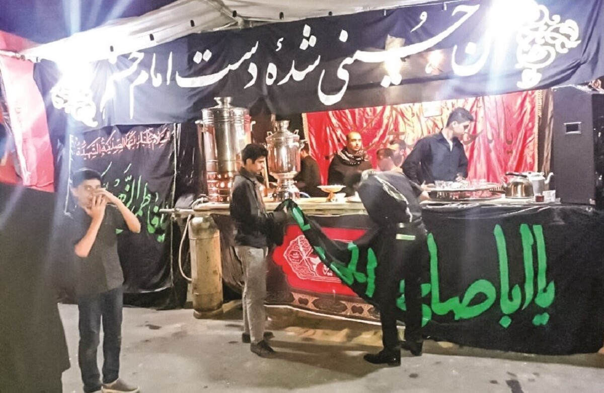 مهربانی رسم هیئت روضه‌الحسن(ع) است