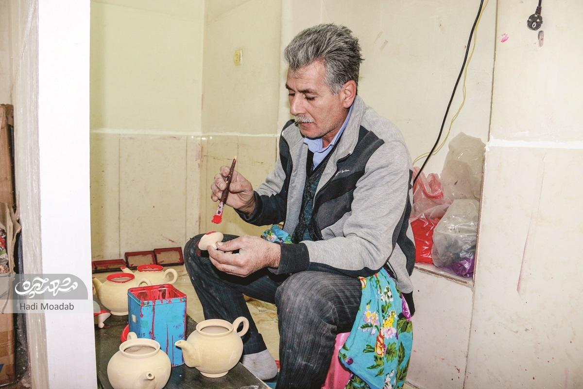 کارآفرینی حاج حسن با صدفهای دریا کارآفرینی حاج حسن با صدفهای دریا