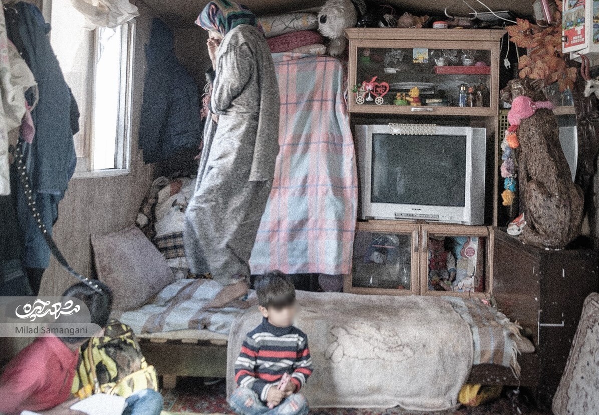 مرضیه خانم و خانواده بی سر و پناهش