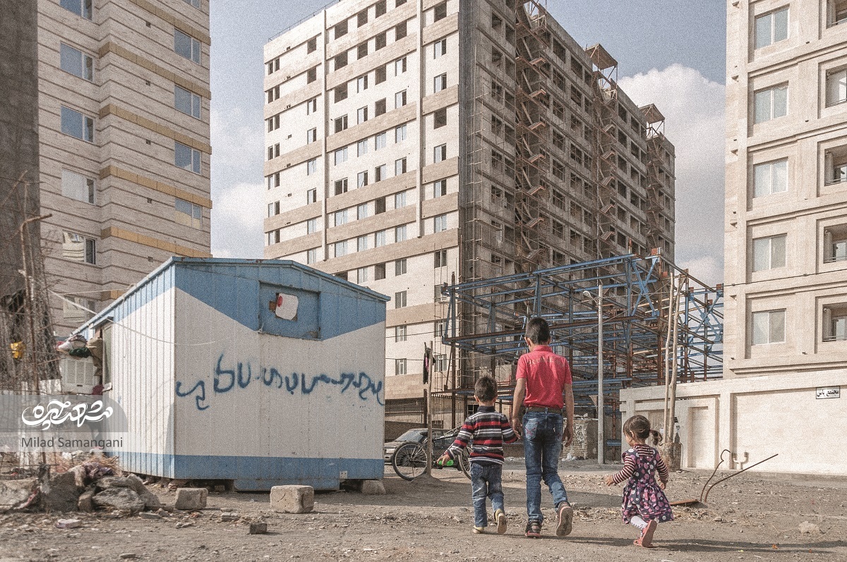 مرضیه خانم و خانواده بی سر و پناهش