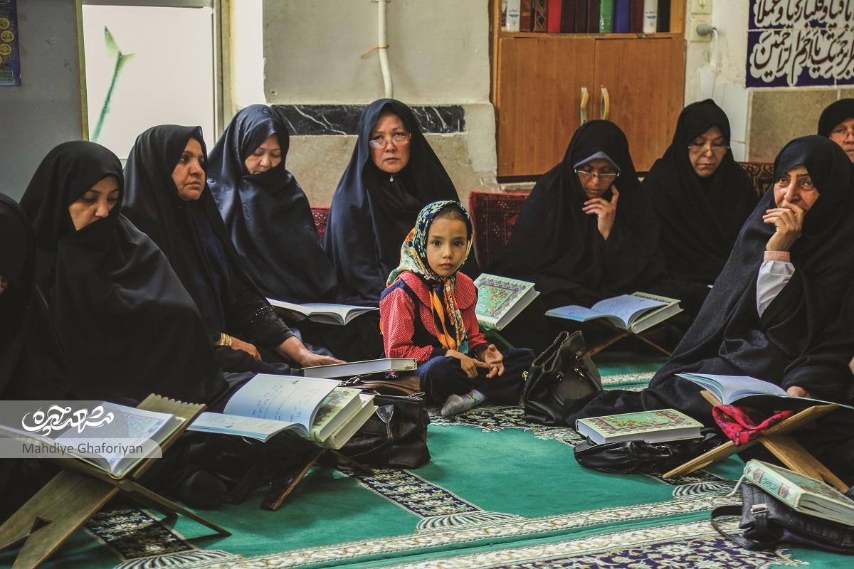 محفل قرآنی همسران شهید