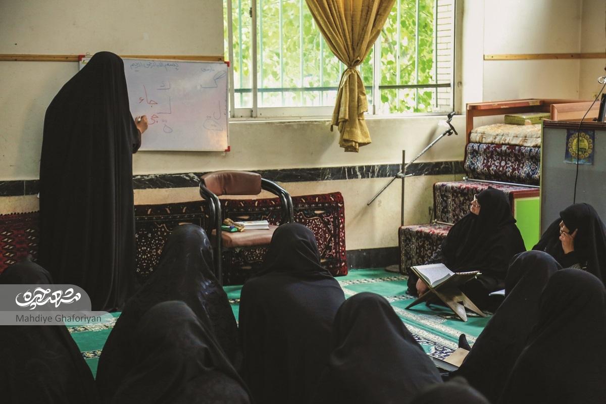 محفل قرآنی همسران شهید