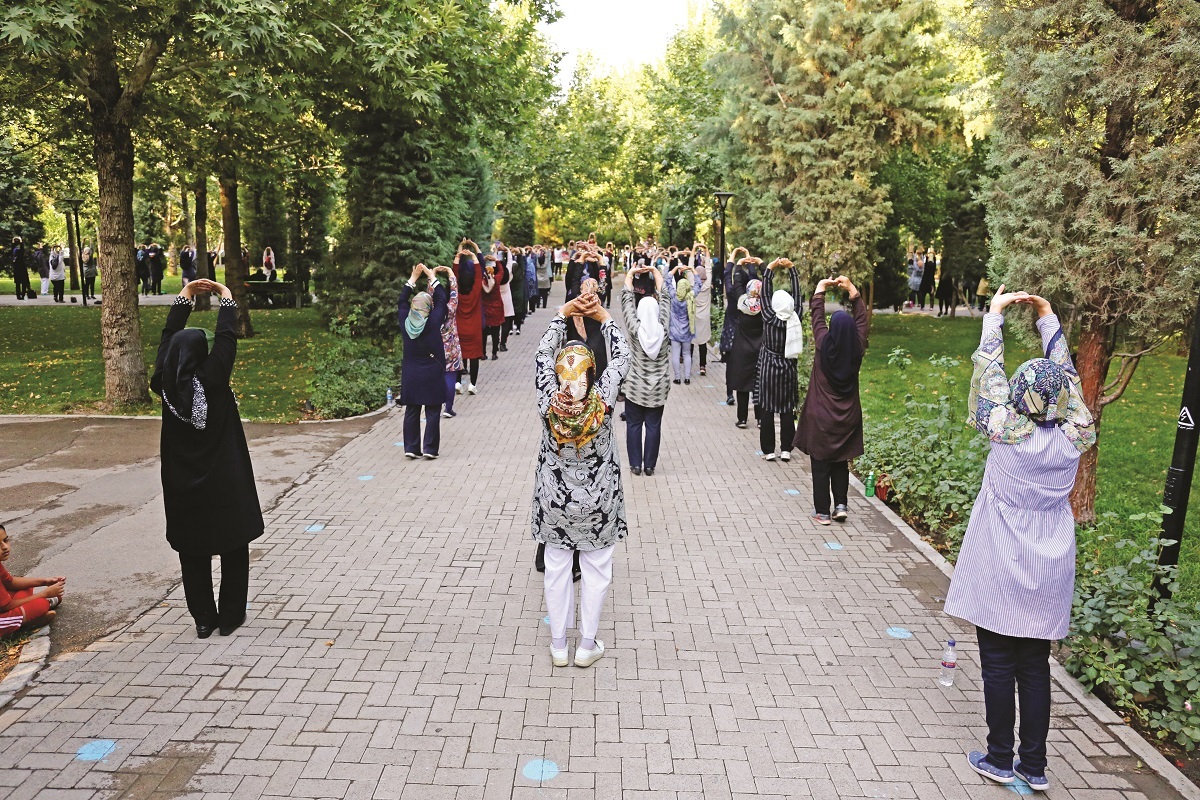 سالمند ۷۶ ساله راز شادابیاش را در ورزش میبیند سالمند ۷۶ ساله راز شادابیاش را در ورزش میبیند