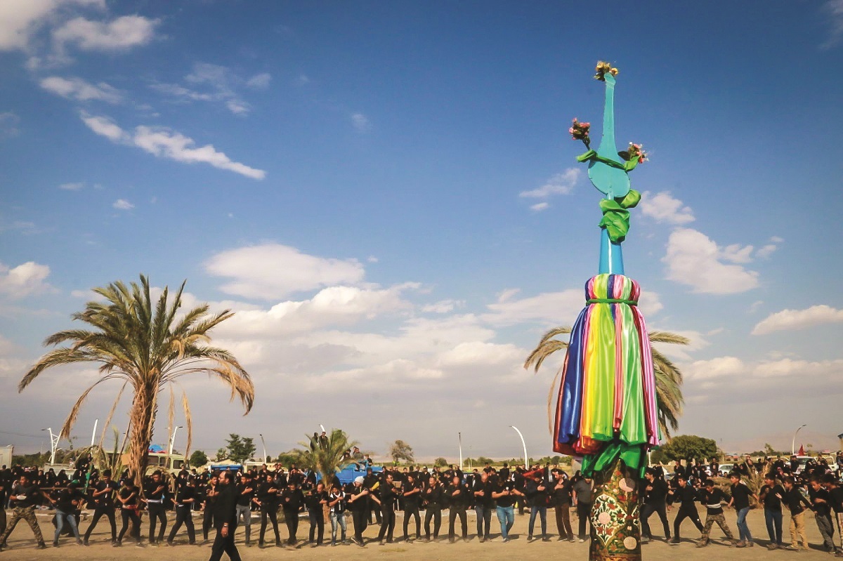 ۴۰ سال علم کشی برا‌ی ابوالفضل (ع)