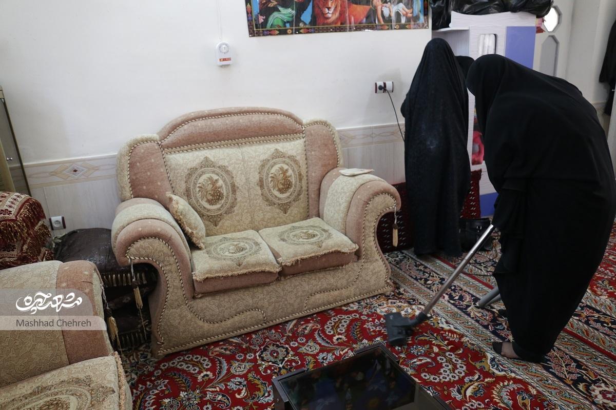 نذر فرهنگی بانوان جوان توسی در دیدارهای هفتگی‌شان با سالمندان، همراه برکات فراوانی است