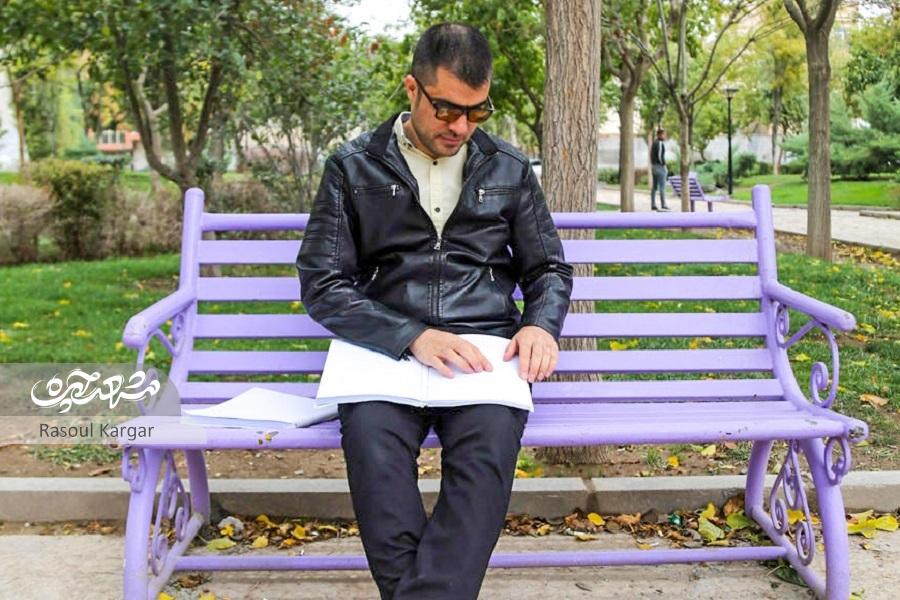 جوان نابینایی که وکیل شد