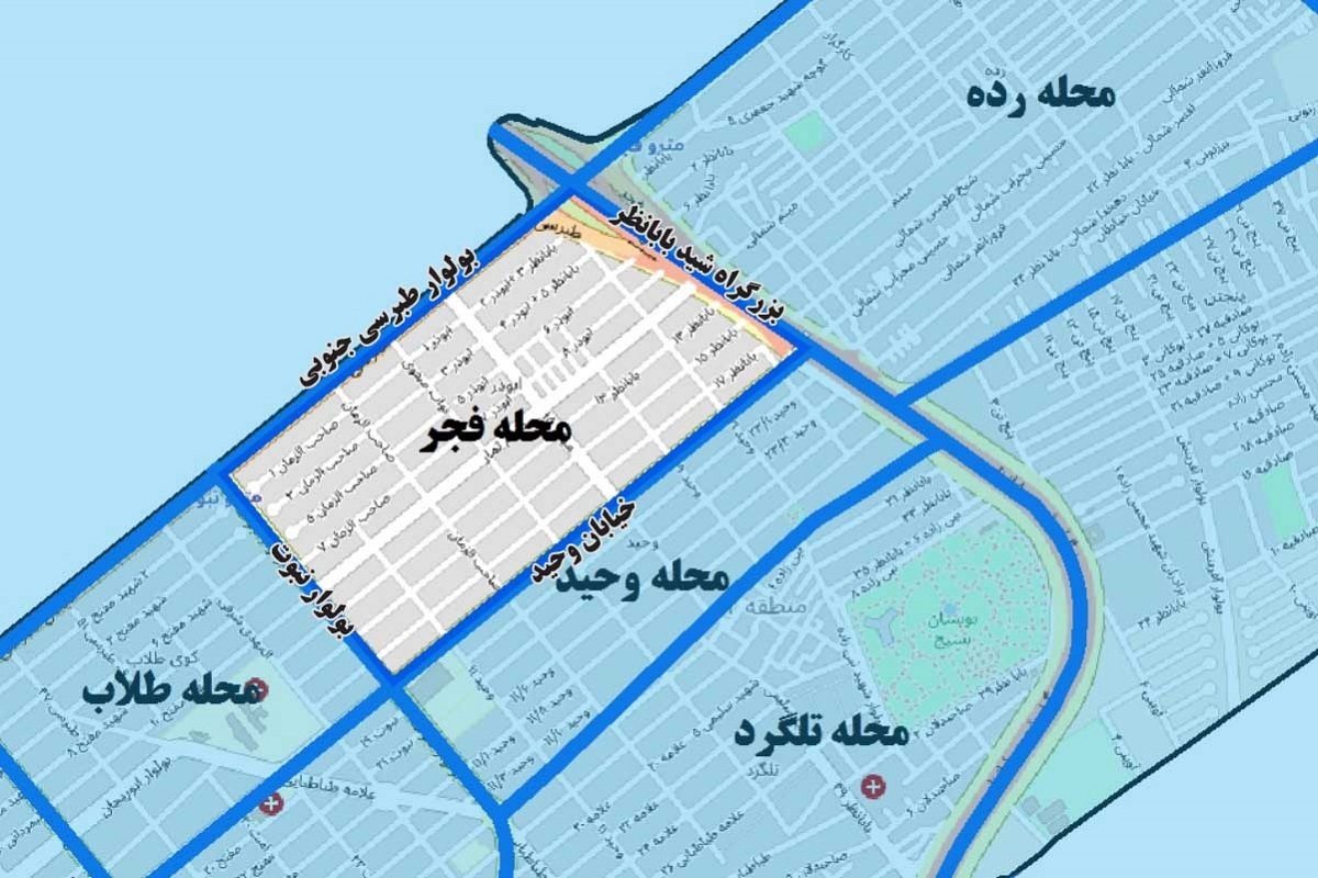 فجر؛ محله ابوذر پیشین و طلاب و محراب‌خان پیشین‌تر