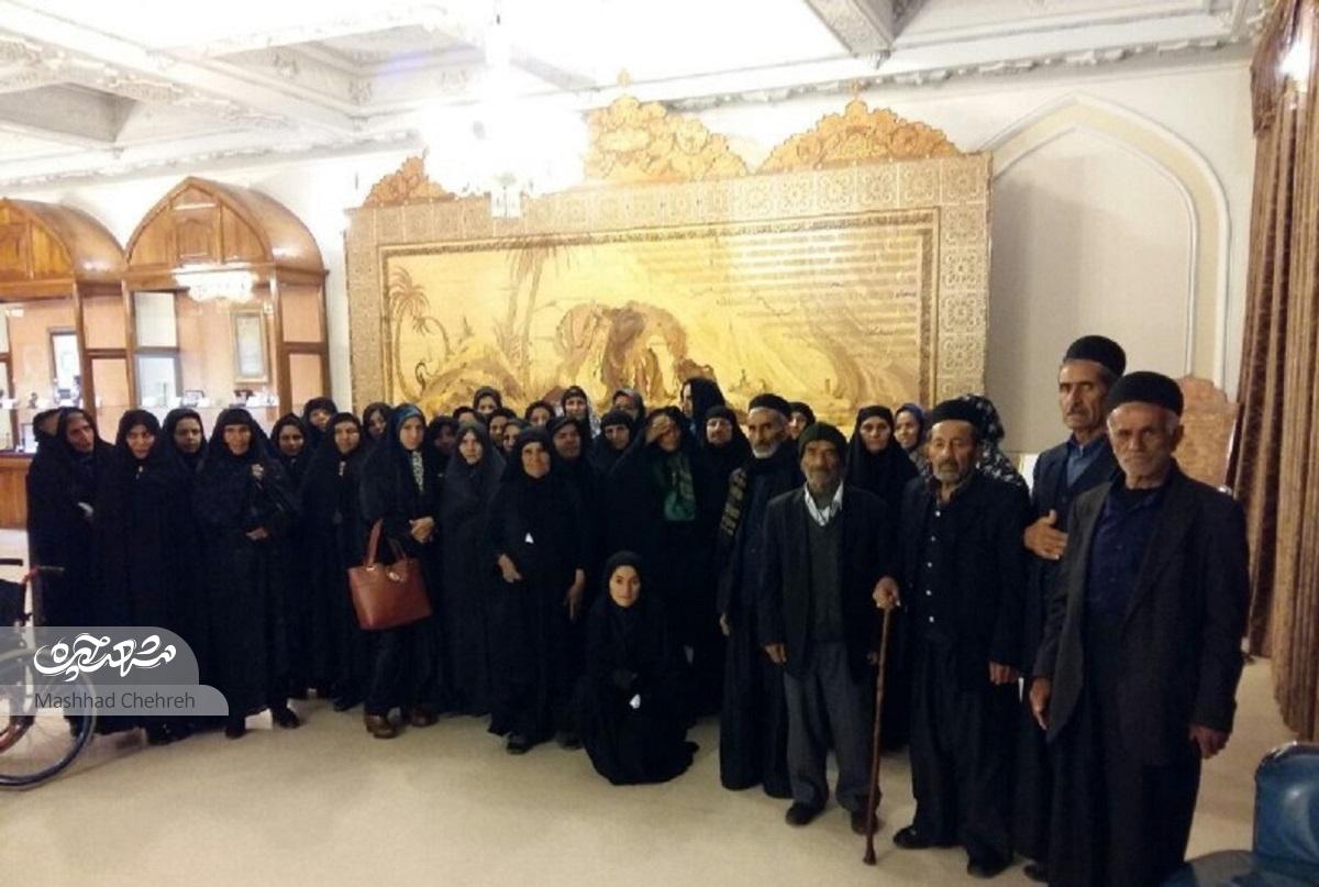 زائر اولیهایی که بیش از ۸ دهه از عمرشان گذشته است زائر اولیهایی که بیش از ۸ دهه از عمرشان گذشته است