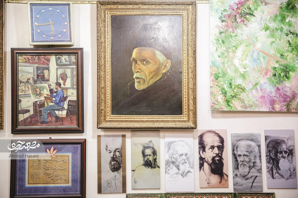 نقاش خاطرات دور ارگ نقاش خاطرات دور ارگ