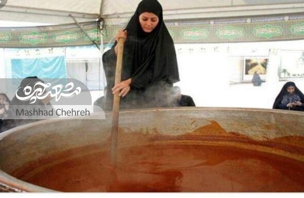 سمنوپزی نوروزی در منزل حاج خانم مشمول