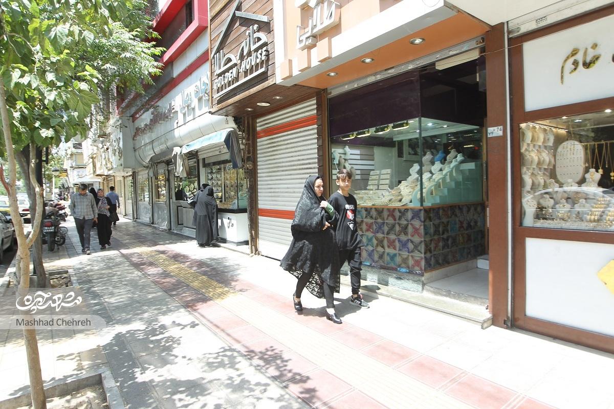 محله فجر؛ محل عبور زائران