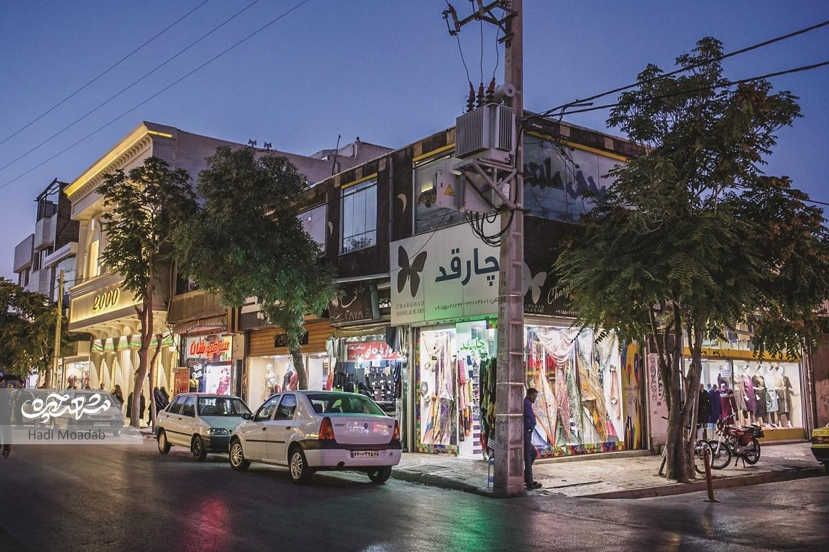 طلاب در مسیر آبادی