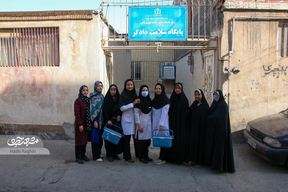 بانوان داوطلب پای کار سلامت محله