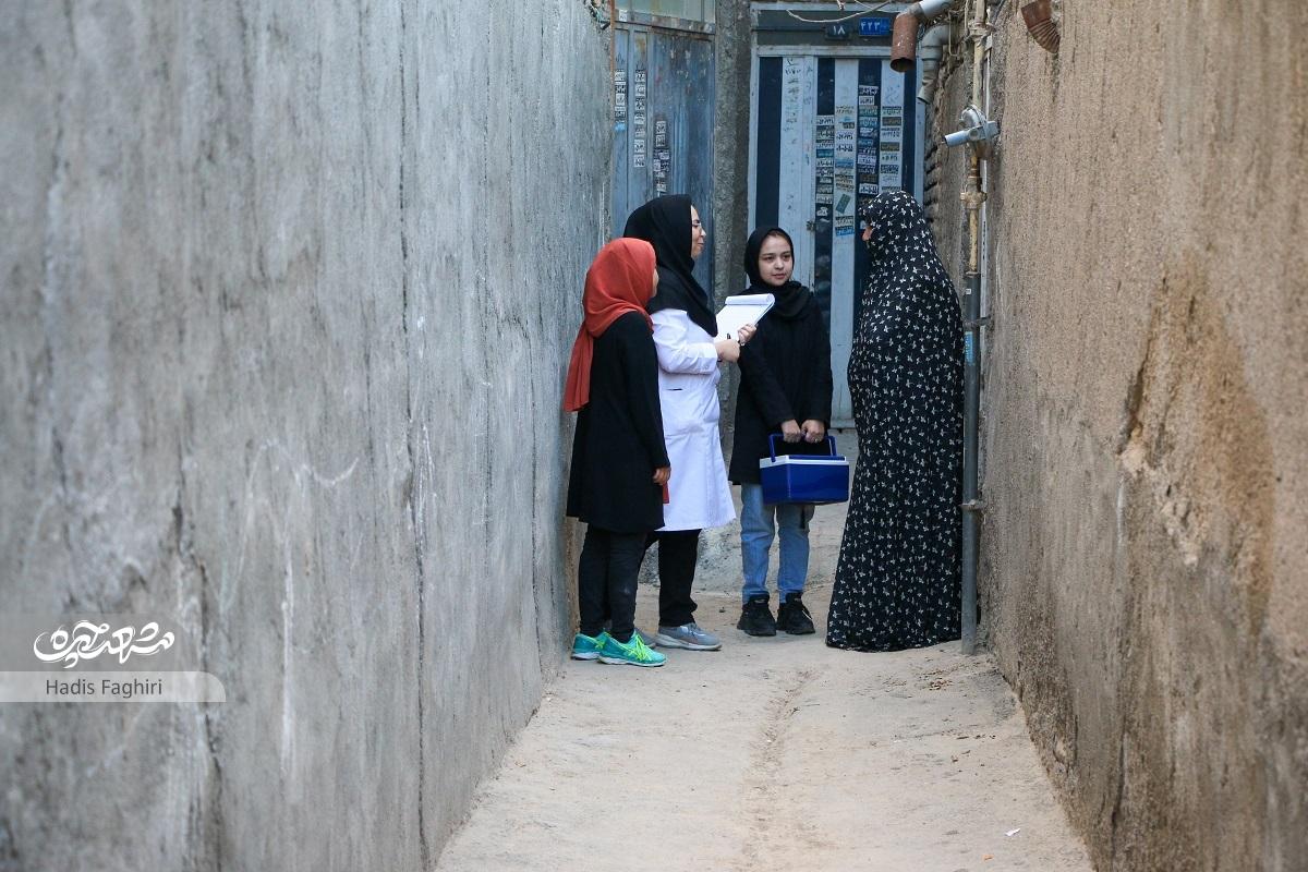 خانم‌های محله، بازوی مرکز بهداشت شدند