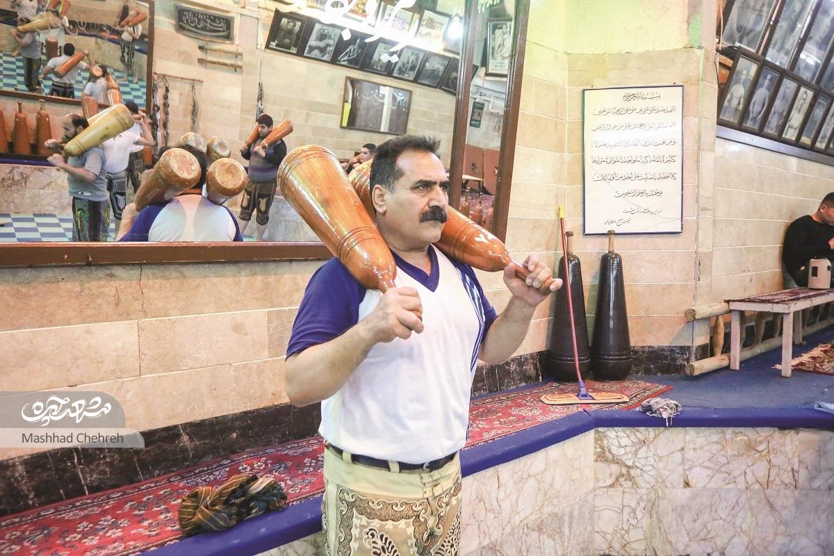 شیفتگی 40 ساله پهلوان سعیدی به کشتی شیفتگی 40 ساله پهلوان سعیدی به کشتی
