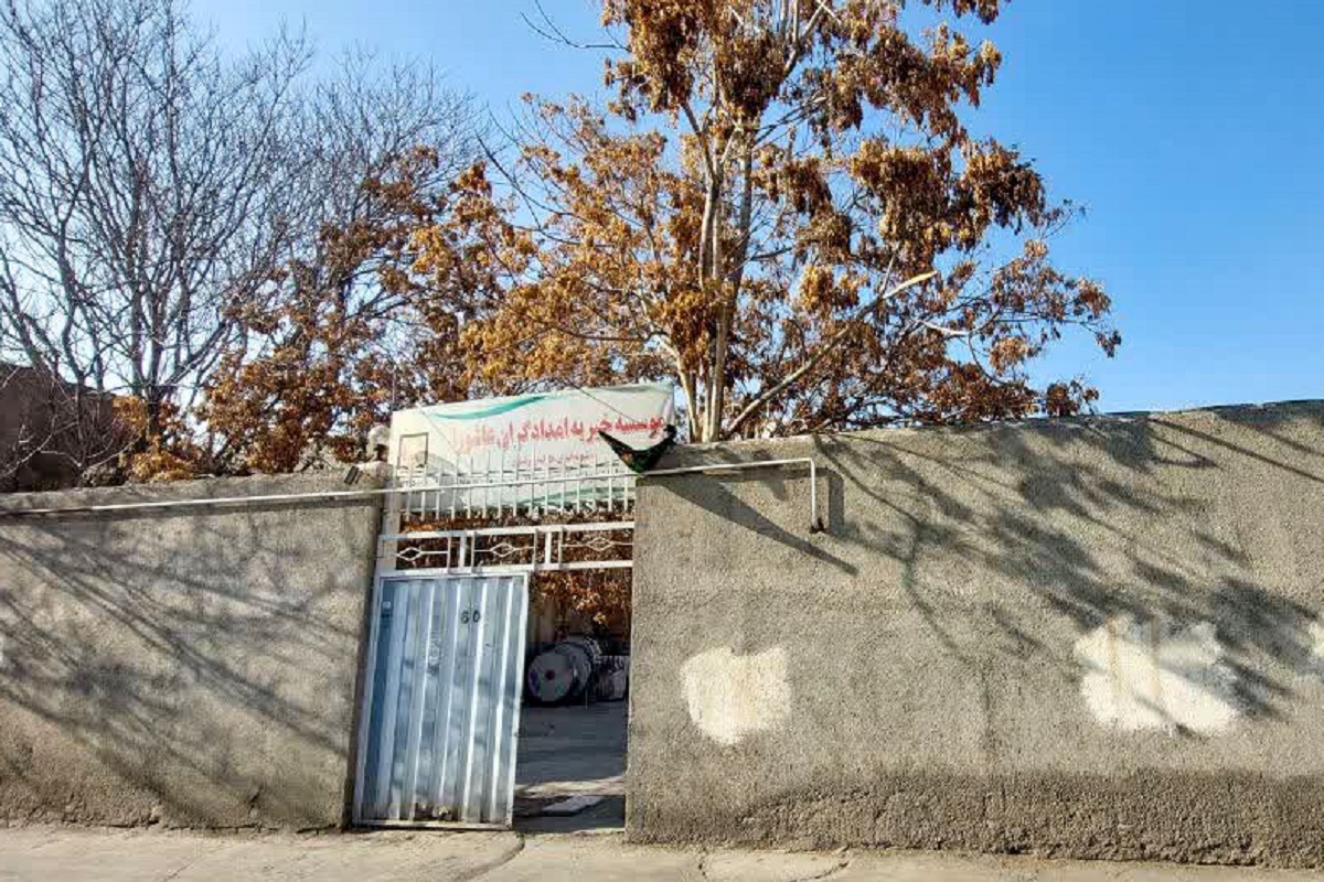 کوچه‌ای روی زمین‌های زراعی