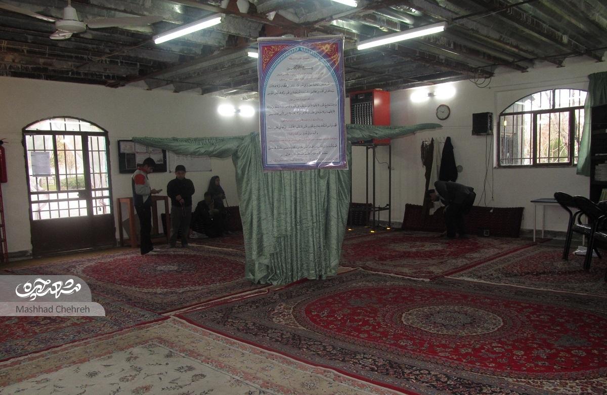 نمازخانه بوستان غنچه این روز‌ها مسجد اهالی محله حجاب است