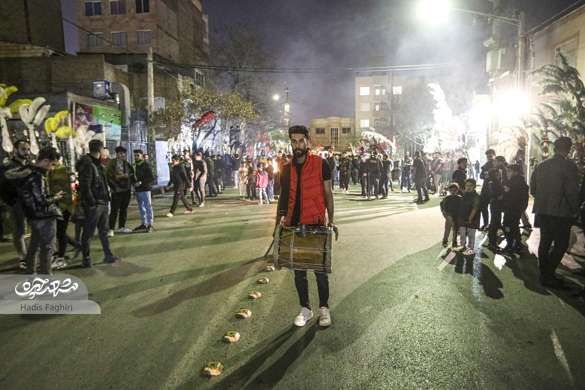 مراسم ۱۸ ساله عَلَم گردانی هیئتیها در شب قدر مراسم ۱۸ ساله عَلَم گردانی هیئتیها در شب قدر