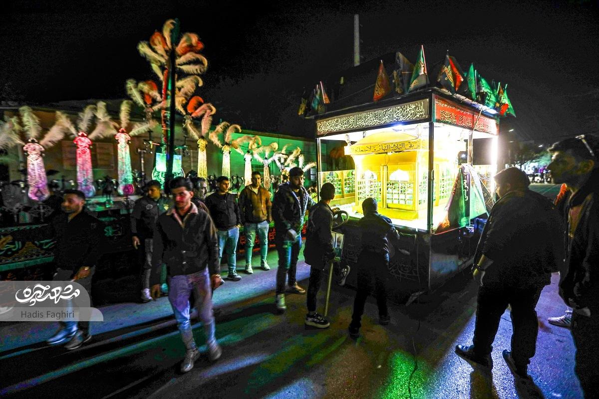 مراسم ۱۸ ساله عَلَم گردانی هیئتیها در شب قدر مراسم ۱۸ ساله عَلَم گردانی هیئتیها در شب قدر