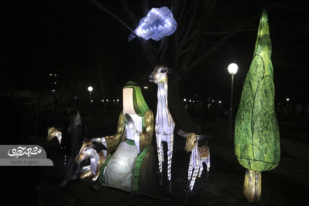 جشن نور و معرفت در بوستان کوهسنگی جشن نور و معرفت در بوستان کوهسنگی