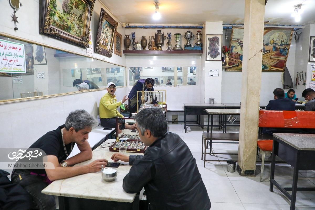 قهوهخانه آذربایجان پاتوق انگشتر فروشها است قهوهخانه آذربایجان پاتوق انگشتر فروشها است