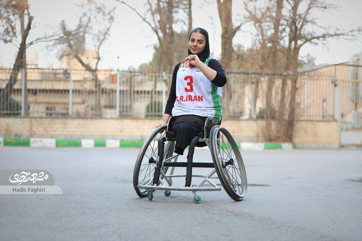 سه گام فاطمه مولایی، در رسیدن به سومی بسکتبال با ویلچر